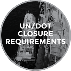 UN/DOT Closure Requirements