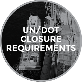 UN/DOT Closure Requirements